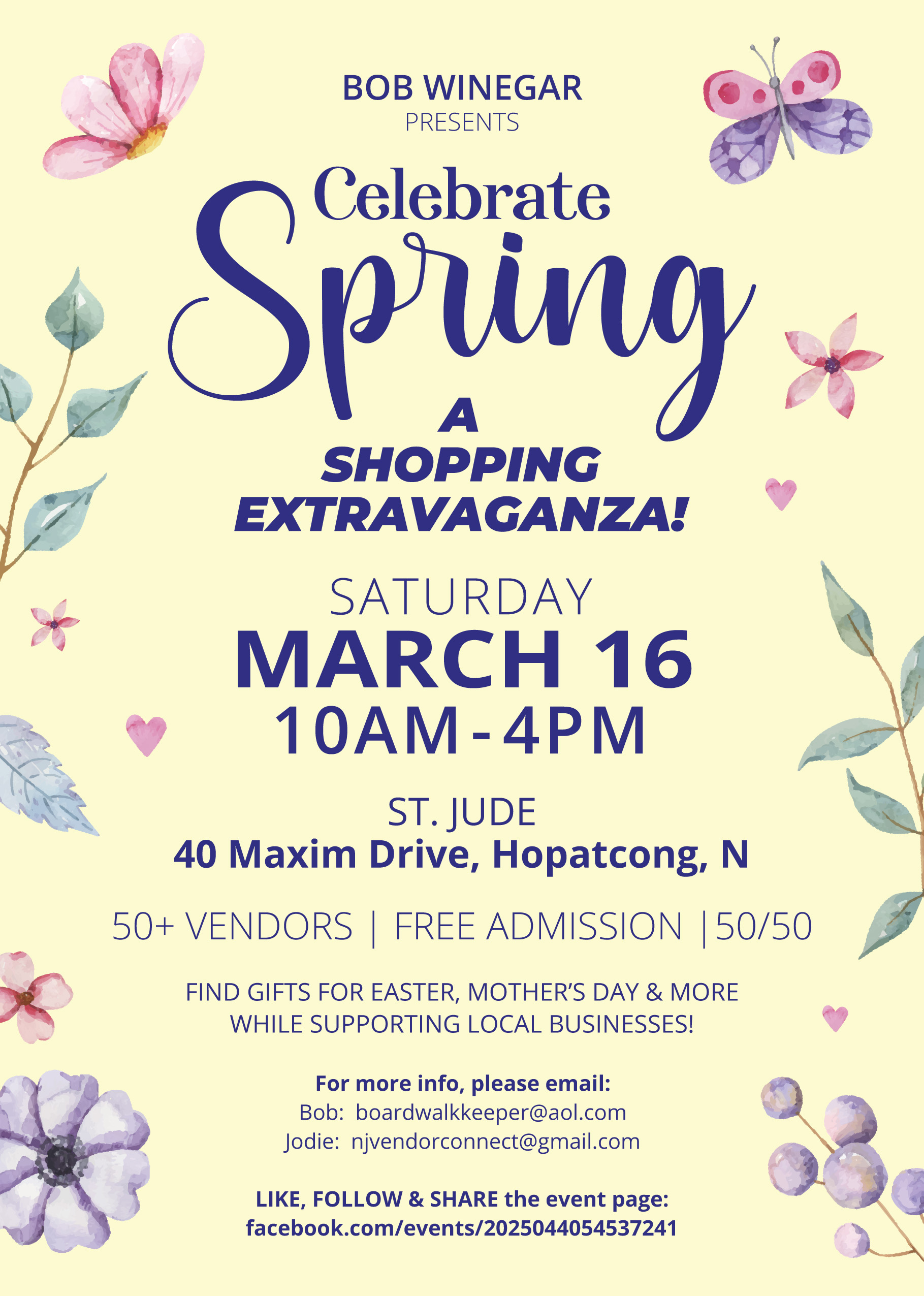 Celebrate Spring, a Shopping Extravaganza! 