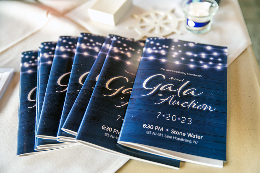 Lake Hopatcong Foundation annual Gala and Auction journals