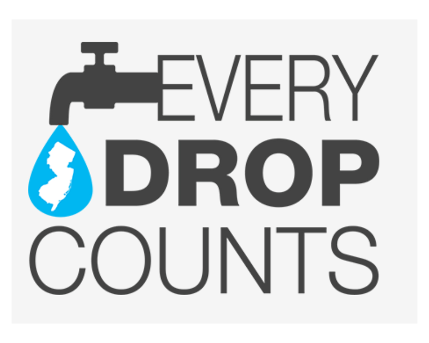 NJDEP Every Drop Counts graphic