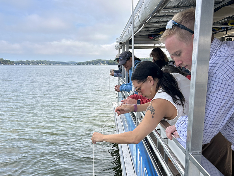 LEAD Morris on the Lake Hopatcong Foundation Floating Classroom