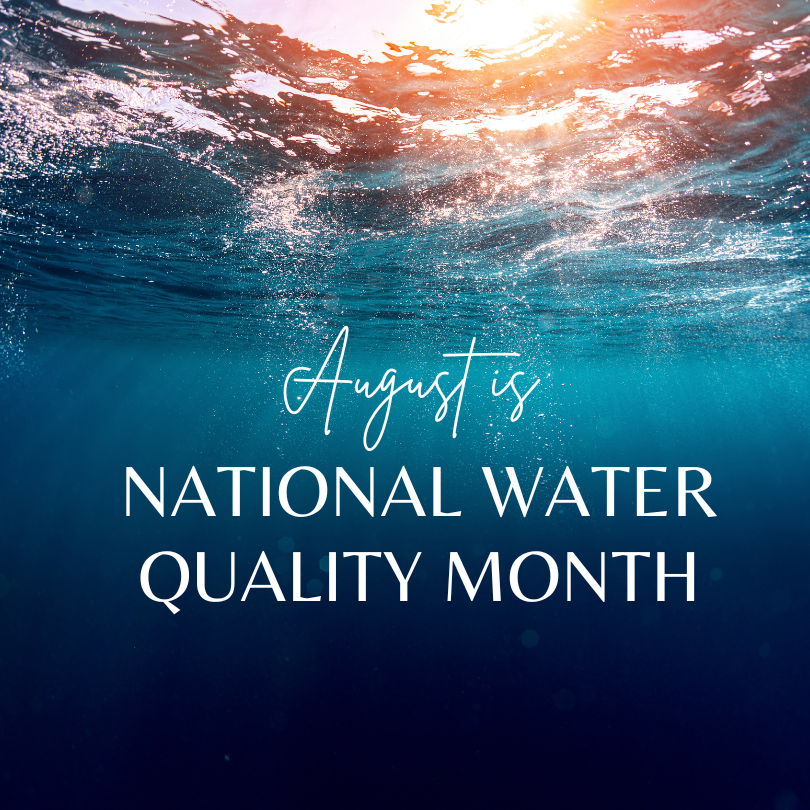 August is National Water Quality Month